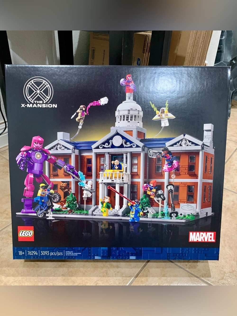 LEGO Marvel X-Men: The X-Mansion (76294) - Brand New Factory Sealed NIB